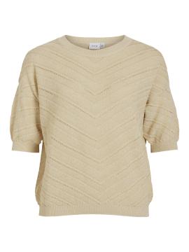 Afbeelding voor product Top van het merk Vila in het Beige