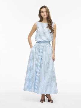Afbeelding voor product Rok van het merk Vila in het Blauw