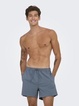 Afbeelding voor product Zwemshort van het merk Only & Sons in het Blauw