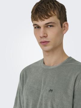 Afbeelding voor product T-shirt van het merk Only & Sons in het Groen