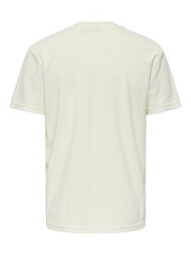 Afbeelding voor product T-shirt van het merk Only & Sons in het Wit