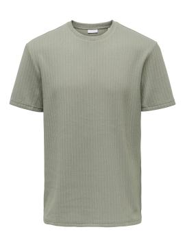 Afbeelding voor product T-shirt van het merk Only & Sons in het Groen