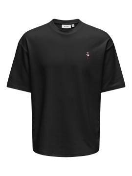 Afbeelding voor product T-shirt van het merk Only & Sons in het Zwart