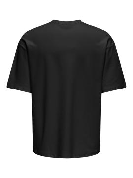 Afbeelding voor product T-shirt van het merk Only & Sons in het Zwart