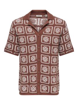 Afbeelding voor product Gilet van het merk Only & Sons in het Bruin