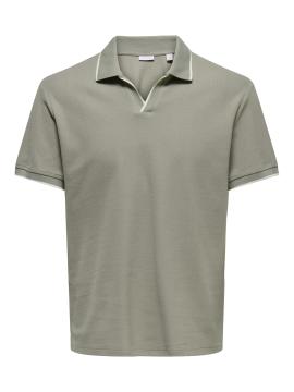 Afbeelding voor product Polo van het merk Only & Sons in het Grijs