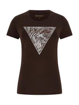 Afbeelding voor product T-shirt van het merk Guess in het Bruin