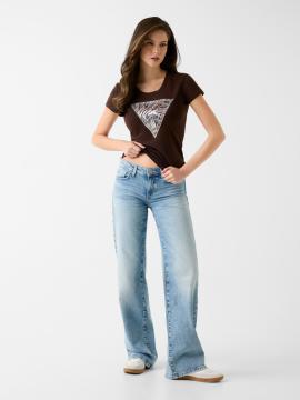 Afbeelding voor product T-shirt van het merk Guess in het Bruin