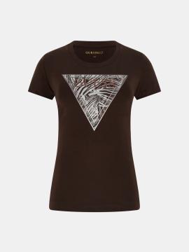 Afbeelding voor product T-shirt van het merk Guess in het Bruin