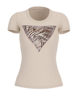 Afbeelding voor product T-shirt van het merk Guess in het Ecru