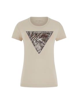 Afbeelding voor product T-shirt van het merk Guess in het Ecru