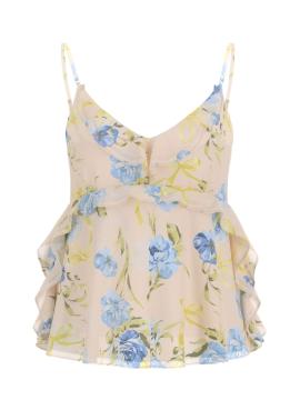 Afbeelding voor product Top van het merk Guess in het Beige