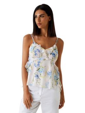 Afbeelding voor product Top van het merk Guess in het Beige