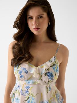 Afbeelding voor product Top van het merk Guess in het Beige