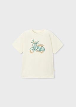 Afbeelding voor product T-shirt van het merk Mayoral in het Ecru