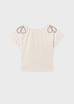 Afbeelding voor product Bloes van het merk Mayoral in het Ecru