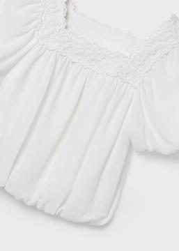 Afbeelding voor product Bloes van het merk Mayoral in het Ecru