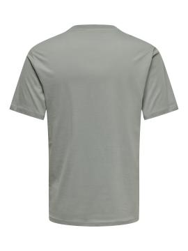 Afbeelding voor product T-shirt van het merk Only & Sons in het Grijs