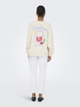 Afbeelding voor product Sweater van het merk Only in het Beige