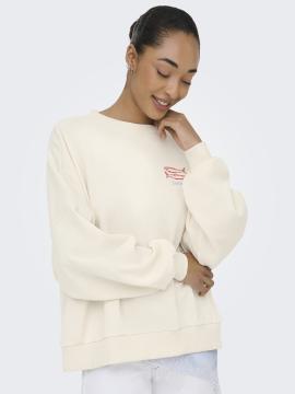 Afbeelding voor product Sweater van het merk Only in het Beige
