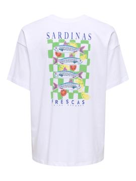 Afbeelding voor product T-shirt van het merk Only in het Wit