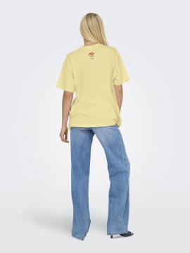 Afbeelding voor product T-shirt van het merk Only in het Geel