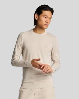 Afbeelding voor product Pull van het merk Lyle & Scott in het Beige