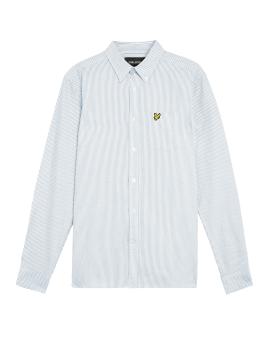 Afbeelding voor product Hemd van het merk Lyle & Scott in het Blauw