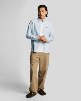 Afbeelding voor product Hemd van het merk Lyle & Scott in het Blauw