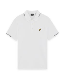 Afbeelding voor product Polo van het merk Lyle & Scott in het Wit
