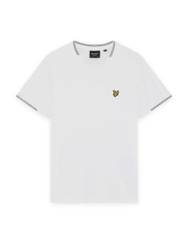 Afbeelding voor product T-shirt van het merk Lyle & Scott in het Wit