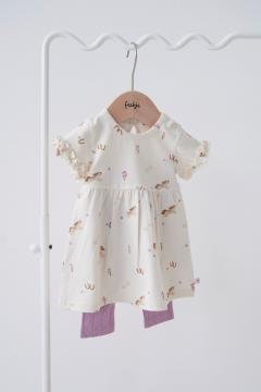 Afbeelding voor product Kleed van het merk Feetje in het Ecru