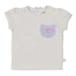 Afbeelding voor product T-shirt van het merk Feetje in het Ecru