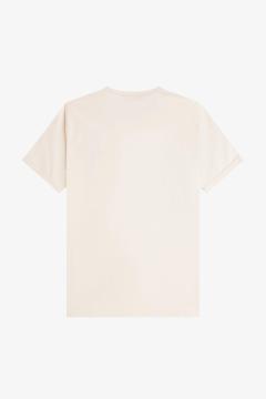 Afbeelding voor product T-shirt van het merk Fred Perry in het Ecru