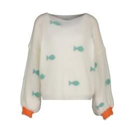 Afbeelding voor product Pull van het merk Amelie&amelie in het Ecru