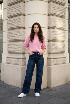 Afbeelding voor product Pull van het merk Amelie & Amelie in het Roze