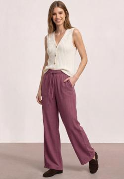 Afbeelding voor product Broek van het merk Street One in het Bordeaux