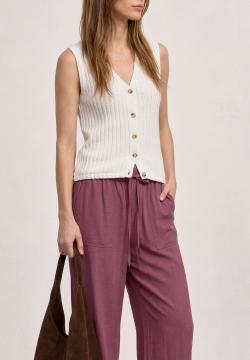 Afbeelding voor product Broek van het merk Street One in het Bordeaux