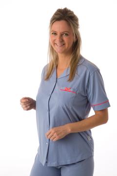 Afbeelding voor product Pyjama van het merk Perlina in het Blauw