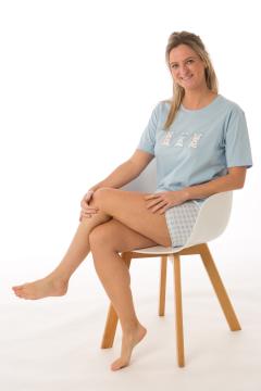 Afbeelding voor product Pyjama van het merk Perlina in het Blauw