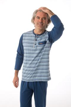 Afbeelding voor product Pyjama van het merk Perlina in het Blauw