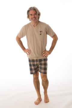 Afbeelding voor product Pyjama van het merk Perlina in het Beige