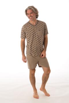 Afbeelding voor product Pyjama van het merk Perlina in het Beige