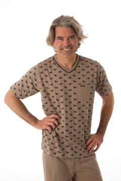 Afbeelding voor product Pyjama van het merk Perlina in het Beige