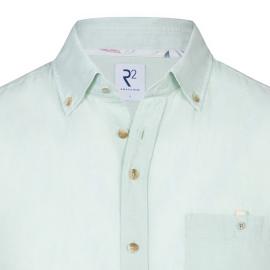 Afbeelding voor product Hemd van het merk R2 Amsterdam in het Groen