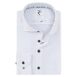 Afbeelding voor product Hemd van het merk R2 Amsterdam in het Wit