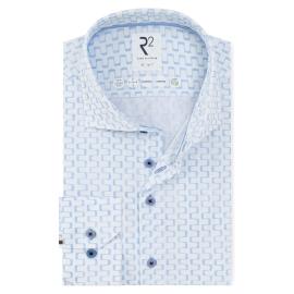 Afbeelding voor product Hemd van het merk R2 Amsterdam in het Blauw