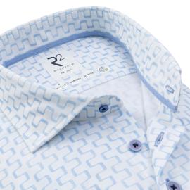 Afbeelding voor product Hemd van het merk R2 Amsterdam in het Blauw