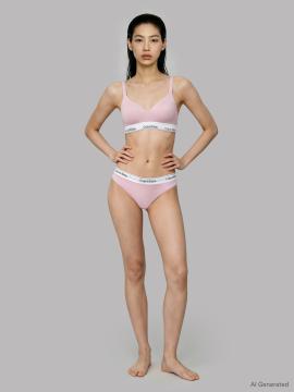 Afbeelding voor product Bh van het merk Calvin Klein in het Roze