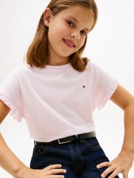 Afbeelding voor product T-shirt van het merk Tommy Jeans in het Roze
